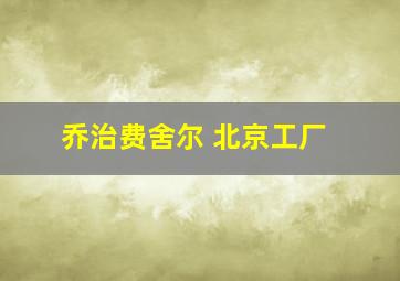 乔治费舍尔 北京工厂